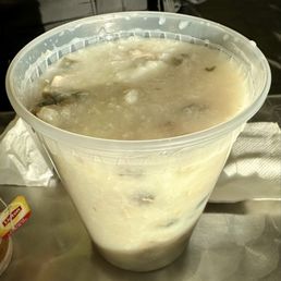 Pork with preserved eggs congee Pork with preserved eggs congee