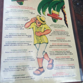 Cuban Pete's - Menu - Cuban Near Me - Montclair, New Jersey