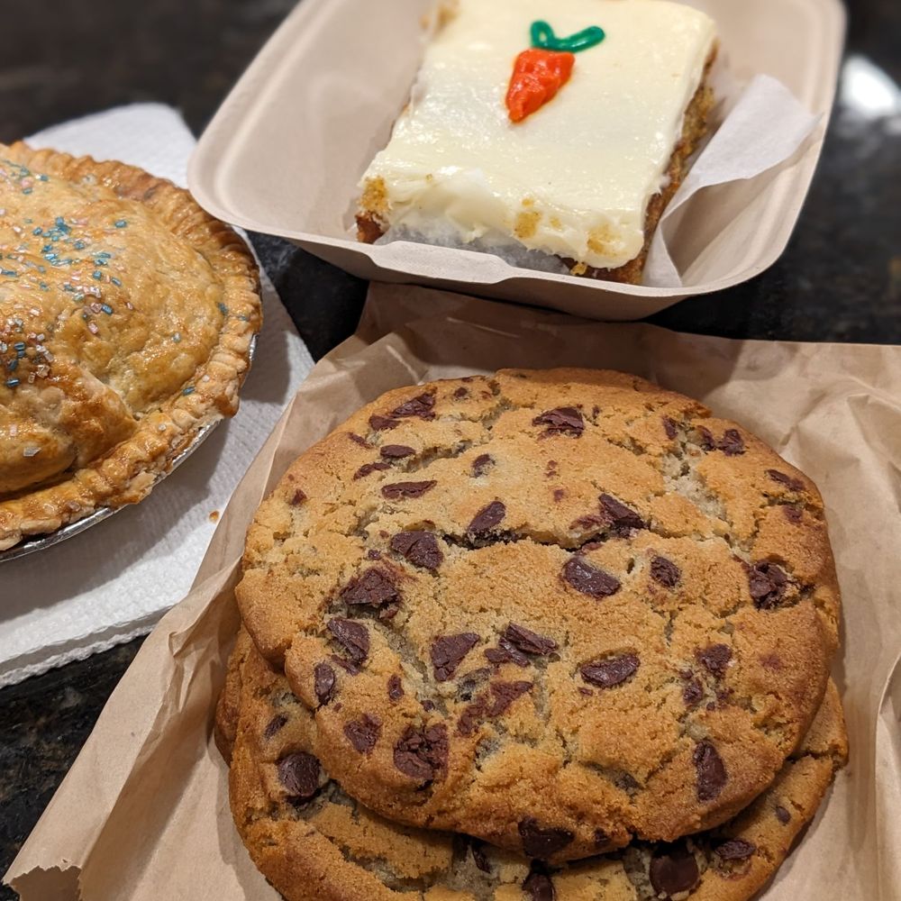 Irwin's Bakery and Cafe - Carrot cake and chocolate chip cookie - Bakeries Near Me - Seattle, Washington Irwin's Bakery and Cafe - Carrot cake and chocolate chip cookie - Bakeries Near Me - Seattle, Washington