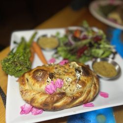 Enchanted Forest - IRISH GOLD MINER'S PASTY PIE It has edible gold