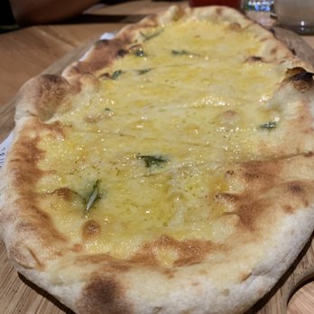 Corbett & Claude - Cheesy garlic pizza - Wine Bars Near Me - Upper Mount Gravatt, QLD