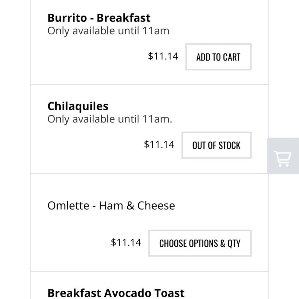 Doho Cafe - Menu - Cafes Near Me - Dana Point, California