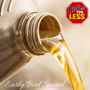 Brakes For Less - Bring your vehicle in between 7:30 am to 11 am and get an Oil Change for $14.95!! Limit one offer per customer, cannot be combined with any - Auto Repair Near Me - Lafayette, Louisiana Brakes For Less - Bring your vehicle in between 7:30 am to 11 am and get an Oil Change for $14.95!! Limit one offer per customer, cannot be combined with any - Auto Repair Near Me - Lafayette, Louisiana