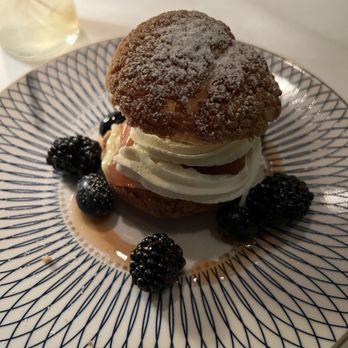 Boulevard - Rose apple profiterole - New American Near Me - San Francisco, California Boulevard - Rose apple profiterole - New American Near Me - San Francisco, California