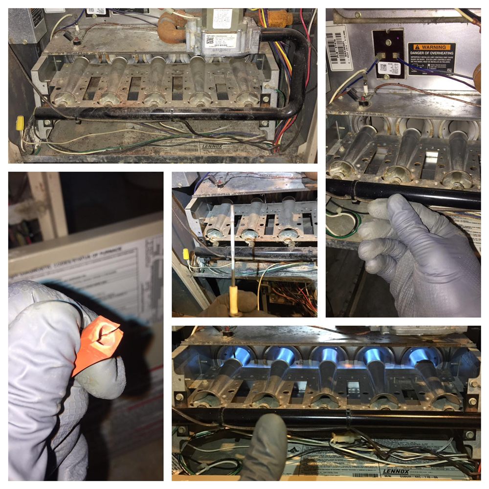 Slide of Lees Furnace Service