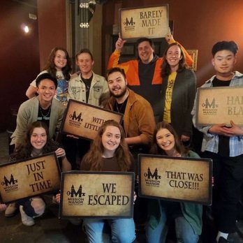 Mission Manor Escape Rooms - Our group after the room! - Escape Games Near Me - Minneapolis, Minnesota Mission Manor Escape Rooms - Our group after the room! - Escape Games Near Me - Minneapolis, Minnesota