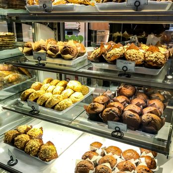 Second Cup - a display of baked goods in a bakery - Coffee & Tea Near Me - Toronto, Ontario Second Cup - a display of baked goods in a bakery - Coffee & Tea Near Me - Toronto, Ontario