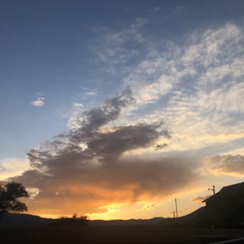 Carson Hot Springs - Sunset at Hot Springs - Massage Near Me - Carson City, Nevada