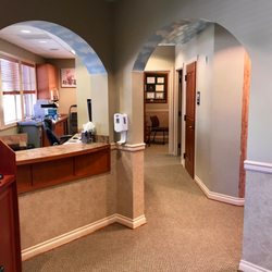 Deschutes Pediatric Dentistry - Reception Desk (To the right is the video game nook)