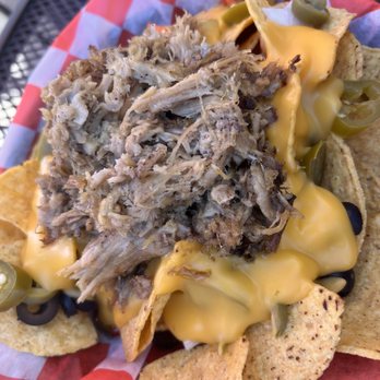 North Side Pub and Grill - Appetizer big portion pulled pork nachos - American Near Me - Monroe, Wisconsin