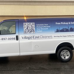 Village East Cleaners - Henderson - Call us today to sign up for the route! Or just come on in at our location where all our clothes are done right on the premises.