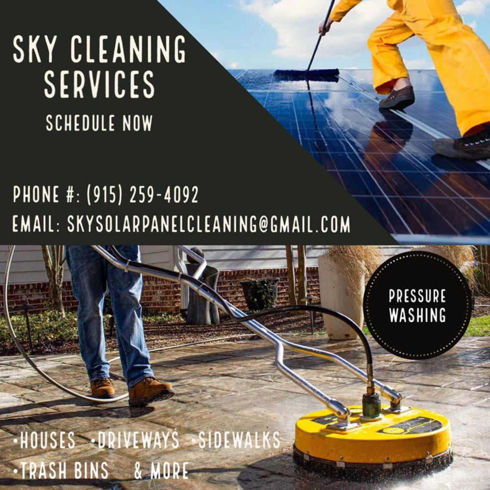 SKY CLEANING SERVICES El Paso, Texas Pressure Washers Phone