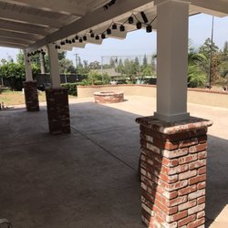 Machado Construction - Brick columns!