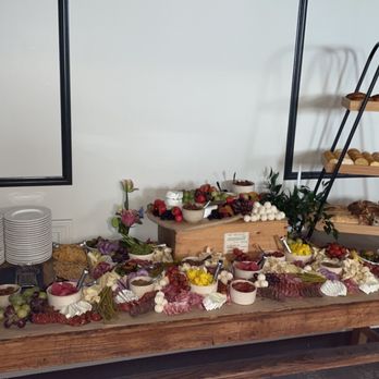 Cherry Street Cellar - a variety of appetizers on a table - Desserts Near Me - Columbia, Missouri