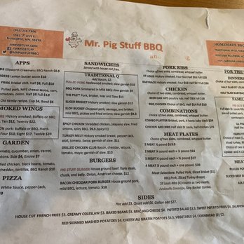 Mr Pig Stuff - Menu - Caterers Near Me - Shakopee, Minnesota Mr Pig Stuff - Menu - Caterers Near Me - Shakopee, Minnesota