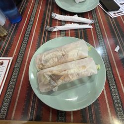 Raya's Lebanese - Chicken Kabob Wrap