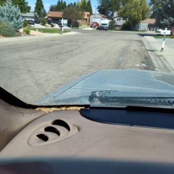 Idaho Express Detail - They didn't even clean off my dash or this gunk stuck between the dash and the windshield - Auto Detailing Near Me - Boise, Idaho Idaho Express Detail - They didn't even clean off my dash or this gunk stuck between the dash and the windshield - Auto Detailing Near Me - Boise, Idaho