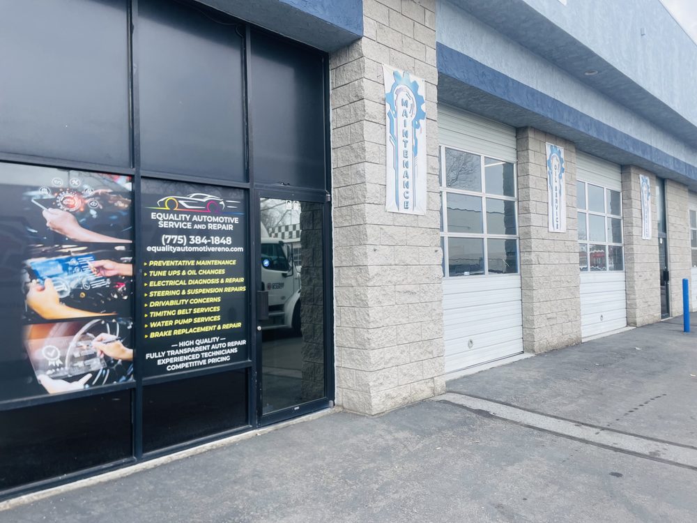 EQUALITY AUTOMOTIVE Updated September 2024 100 Gentry Way, Reno