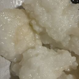 This is the rice wet flavorless mush