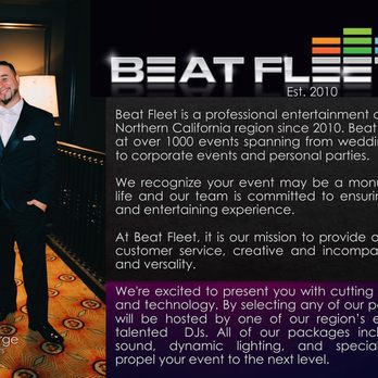 Beat Fleet DJs - Owners and their mission - DJs Near Me - Sacramento, California Beat Fleet DJs - Owners and their mission - DJs Near Me - Sacramento, California