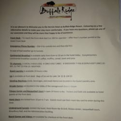 Buffalo Ridge Resort & Business Center - Amenities