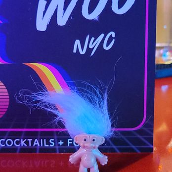 The Woo Woo - the happiest meal toy - i got a troll! - Speakeasies Near Me - New York, New York
