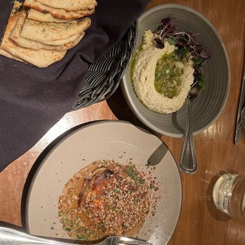 Ema - Toasted Almond & Garlic Hot Honey Halloumi - Mediterranean Near Me - Chicago, Illinois