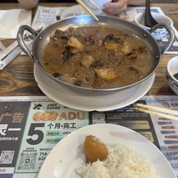 Potato with Chicken Potato with Chicken