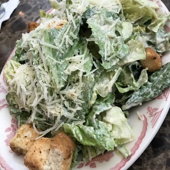 Maggiano's - Caesar salad is perfect the dressing fresh salad with mozzarella and crispy croutons I love his salad is my favorite - Italian Near Me - Houston, Texas Maggiano's - Caesar salad is perfect the dressing fresh salad with mozzarella and crispy croutons I love his salad is my favorite - Italian Near Me - Houston, Texas