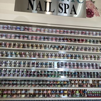 Organic Nail Spa - So many colors - Nail Salons Near Me - Claremont, California