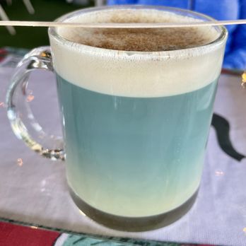Bulegreen Cafe Yard - Blue chai latte - Cafes Near Me - Oakland Park, Florida Bulegreen Cafe Yard - Blue chai latte - Cafes Near Me - Oakland Park, Florida
