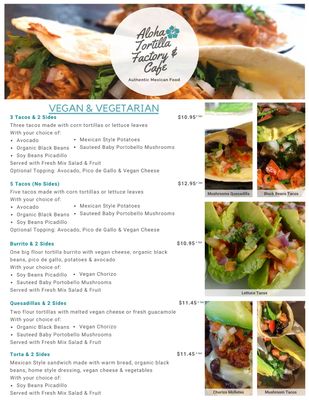 Menu photo 7 Aloha Tortilla Factory & Cafe Honolulu, HI Menu photo 7 Aloha Tortilla Factory & Cafe Honolulu, HI