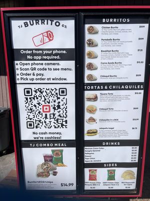Menu photo 2 TJ Burrito Co Bonita, CA Menu photo 2 TJ Burrito Co Bonita, CA
