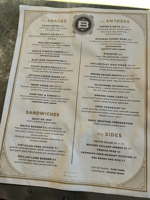 Menu photo 2 Bourbon Columbia, SC Menu photo 2 Bourbon Columbia, SC