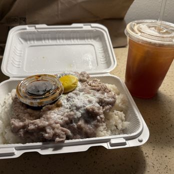 Sidewalk Kitchen - 61 Salted egg with pork steamed rice - Chinese Near Me - Minneapolis, Minnesota Sidewalk Kitchen - 61 Salted egg with pork steamed rice - Chinese Near Me - Minneapolis, Minnesota