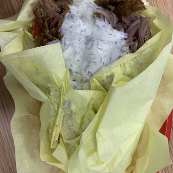 Urban Gyro - 1. Lamb and Beef Gyro Sandwich - Mediterranean Near Me - Seattle, Washington