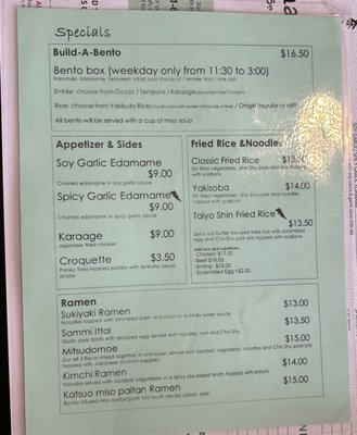 Menu photo 6 Cha-Cha Royal Palm Beach, FL