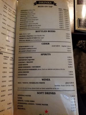 Menu photo 5 The Football Pub Milan, MI Menu photo 5 The Football Pub Milan, MI