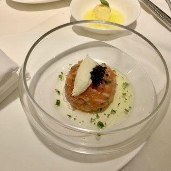 Ostra - Smoked salmon tartar - Seafood Near Me - Boston, Massachusetts Ostra - Smoked salmon tartar - Seafood Near Me - Boston, Massachusetts