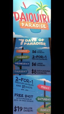 Menu photo 3 Daiquiri Paradise Chalmette, LA