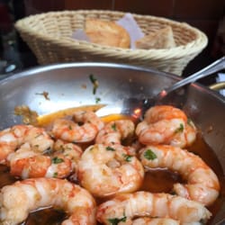 Marucho - Gambas al ajillo. Tamaño y sabor impresionantes.