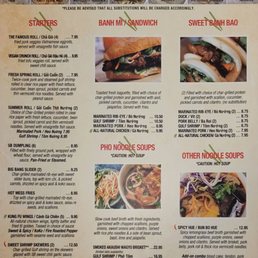 June 2023 menu June 2023 menu