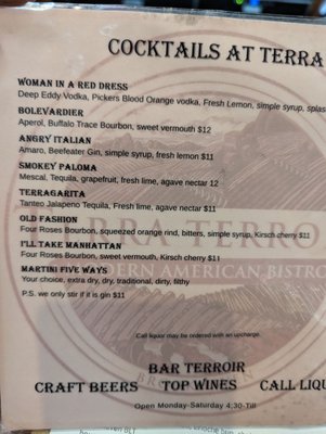 Menu photo 2 Terra Terroir Brookhaven, GA