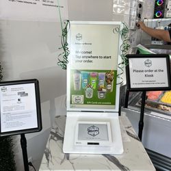 Bobazona - Kiosk for Ordering