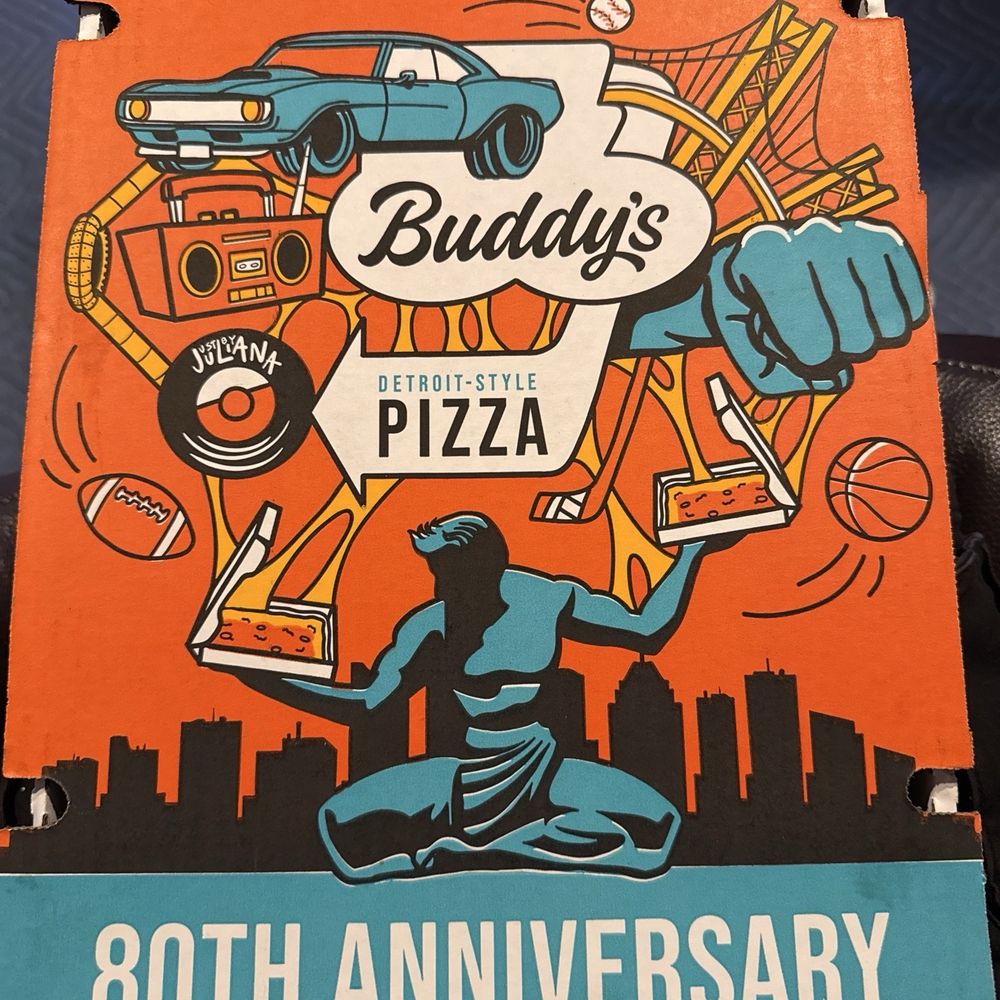 Buddy's Pizza - Box are - Pizza Near Me - Detroit, Michigan