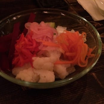 Ani Ramen House - Pickled veggies - Ramen Near Me - Montclair, New Jersey