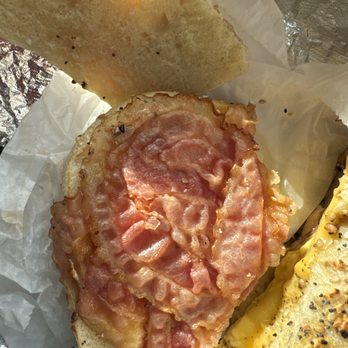 The Bagelry - Precooked bacon - Bagels Near Me - Silver Spring, Maryland