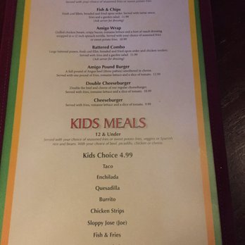 Amigo - Menu - Mexican Near Me - Stanwood, Washington Amigo - Menu - Mexican Near Me - Stanwood, Washington