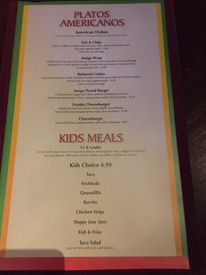 Menu photo 4 Amigo Stanwood, WA