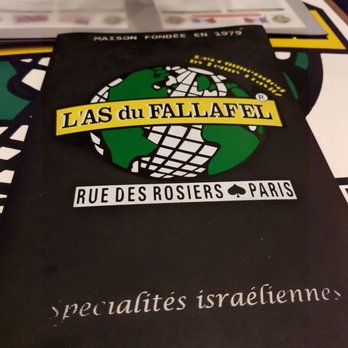 L'As du Fallafel - The menu, in several languages. - Kosher Near Me - Paris, 75 L'As du Fallafel - The menu, in several languages. - Kosher Near Me - Paris, 75